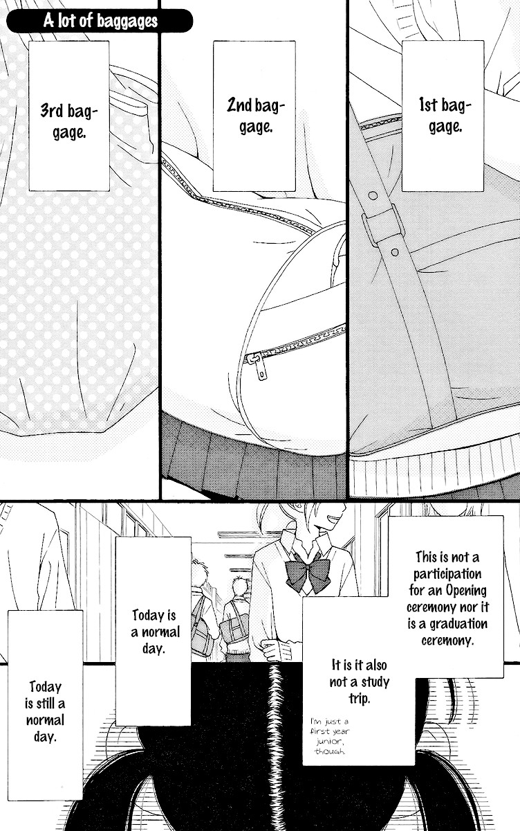 Aruitou Chapter 33.5 page 3 - Chapter 33.5: A Lot of Baggages