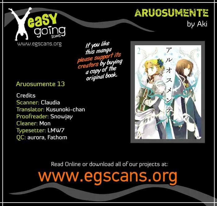 Aruosumente Chapter 13 page 1 - Chapter 13