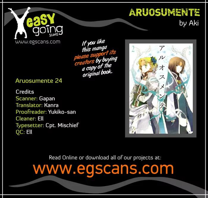 Aruosumente Chapter 24 page 1 - Chapter 24