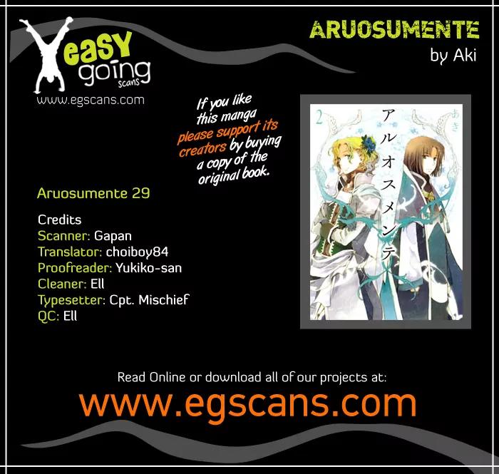 Aruosumente Chapter 29 page 1 - Chapter 29