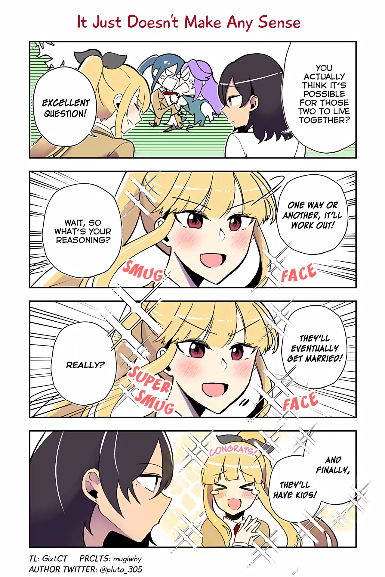 As a Result of a Classmate's Obsession with Yuri, I Was Exposed as an Author Chapter 14 page 1 - Chapter 14: It Just Doesn't Make Any Sense