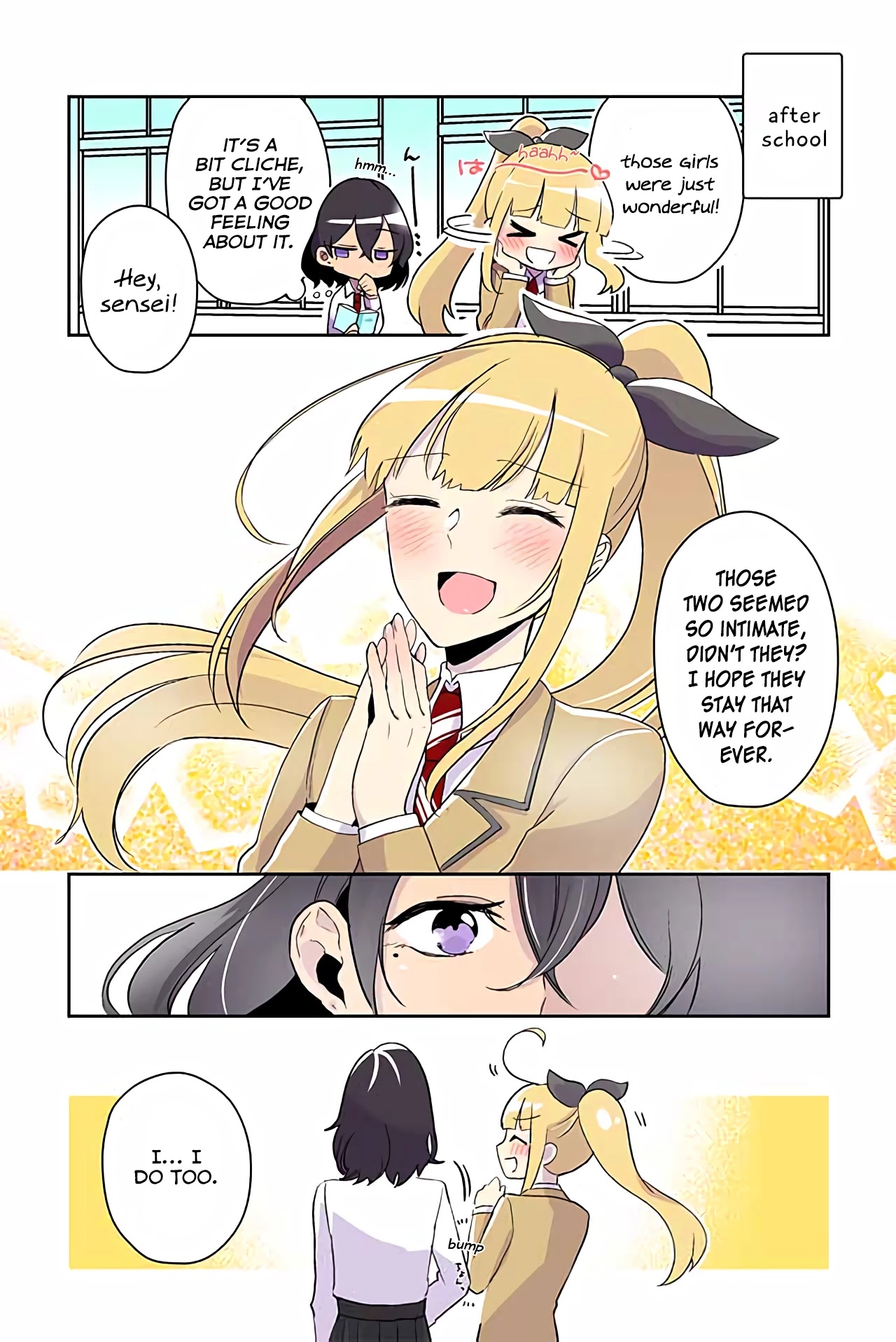 As a Result of a Classmate's Obsession with Yuri, I Was Exposed as an Author Chapter 16 page 3 - Chapter 16: The Witness
