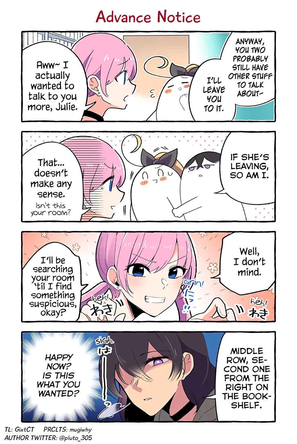 As a Result of a Classmate's Obsession with Yuri, I Was Exposed as an Author Chapter 24 page 107 - Chapter 24: Asian Scanlation Sensation 24-105