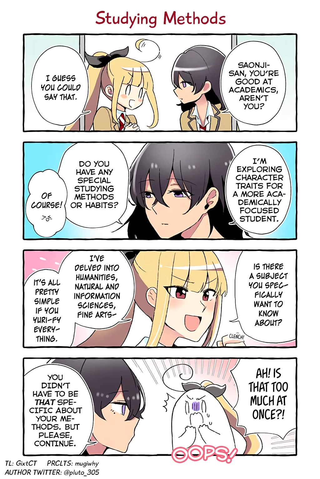 As a Result of a Classmate's Obsession with Yuri, I Was Exposed as an Author Chapter 24 page 17 - Chapter 24: Asian Scanlation Sensation 24-105