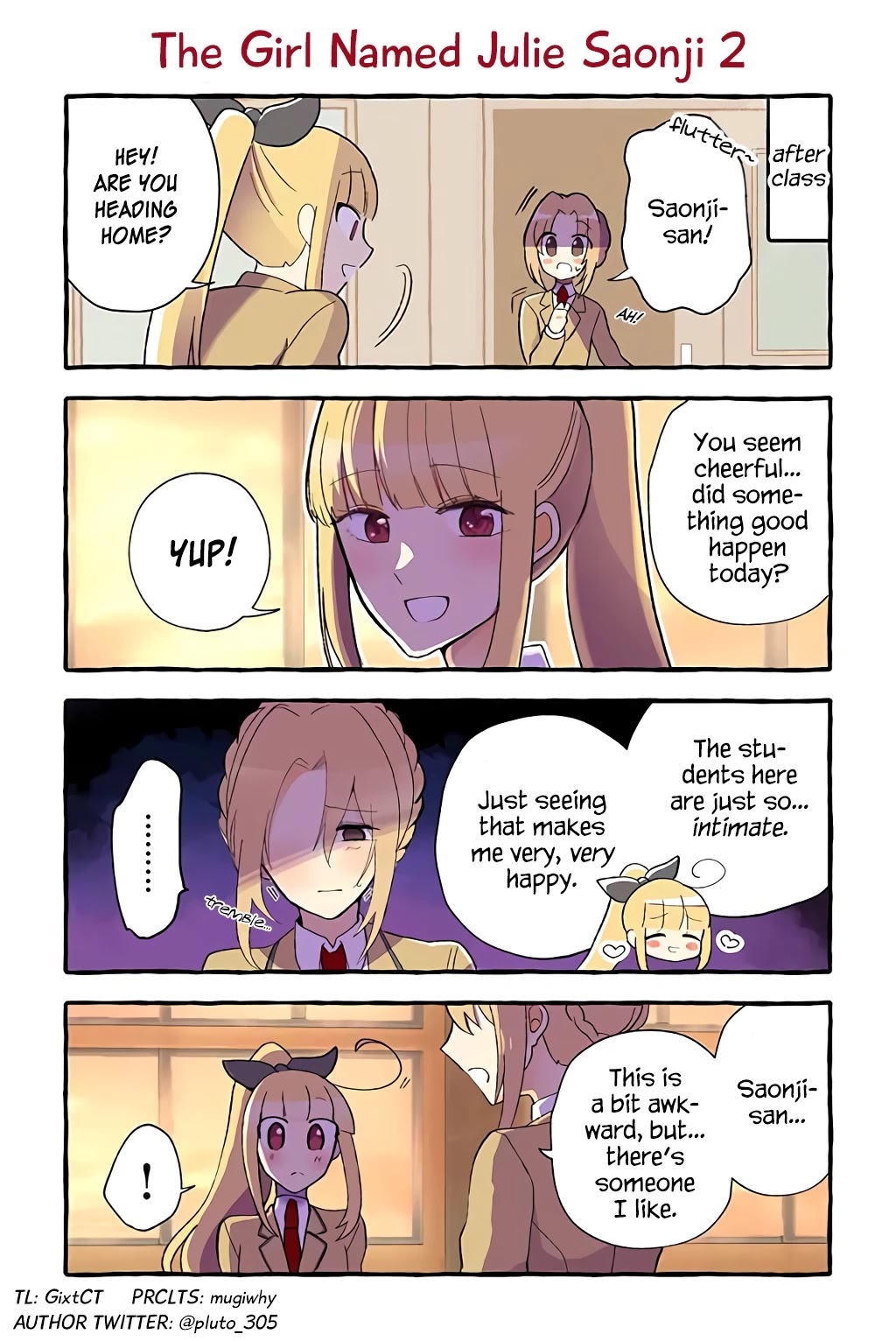 As a Result of a Classmate's Obsession with Yuri, I Was Exposed as an Author Chapter 24 page 7 - Chapter 24: Asian Scanlation Sensation 24-105