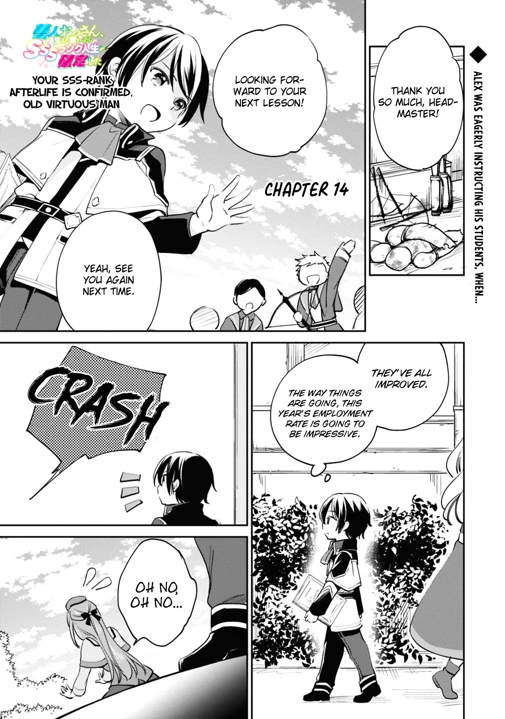 As a Virtuous Middle-Aged Man, My New Life Was Confirmed to Be Sss Rank Chapter 14 page 1 - Chapter 14
