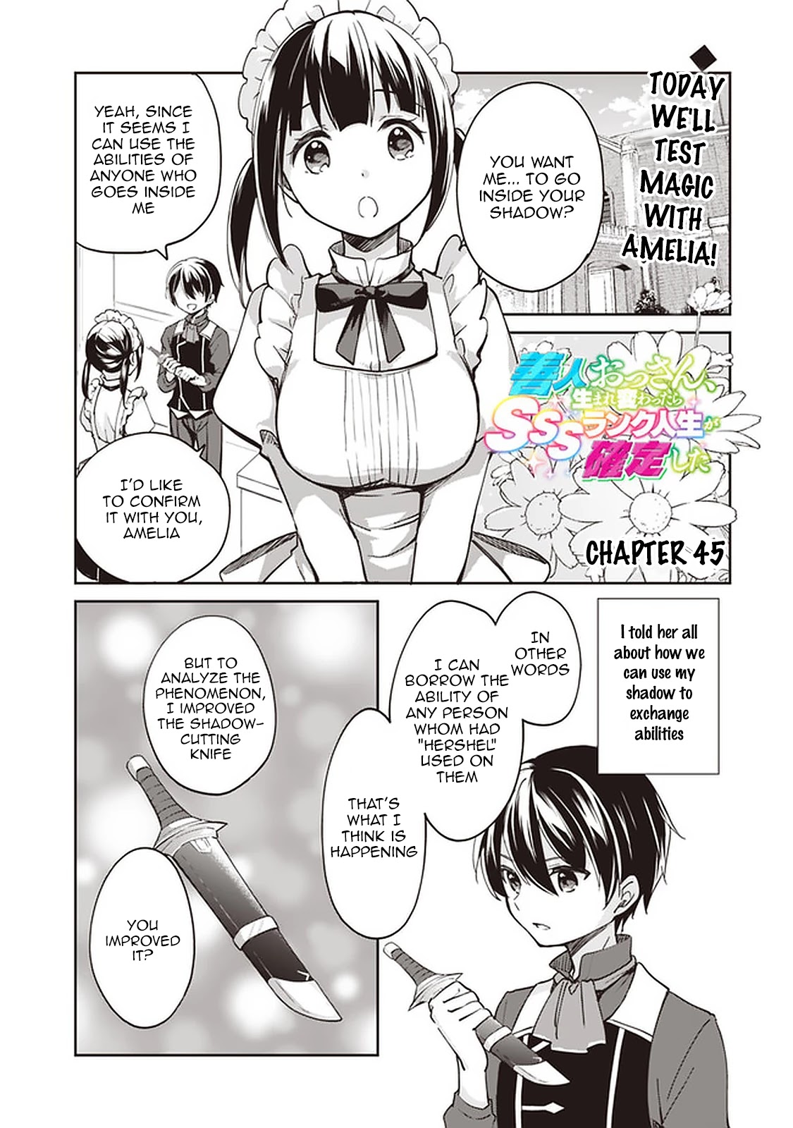As a Virtuous Middle-Aged Man, My New Life Was Confirmed to Be Sss Rank Chapter 45 page 1 - Chapter 45