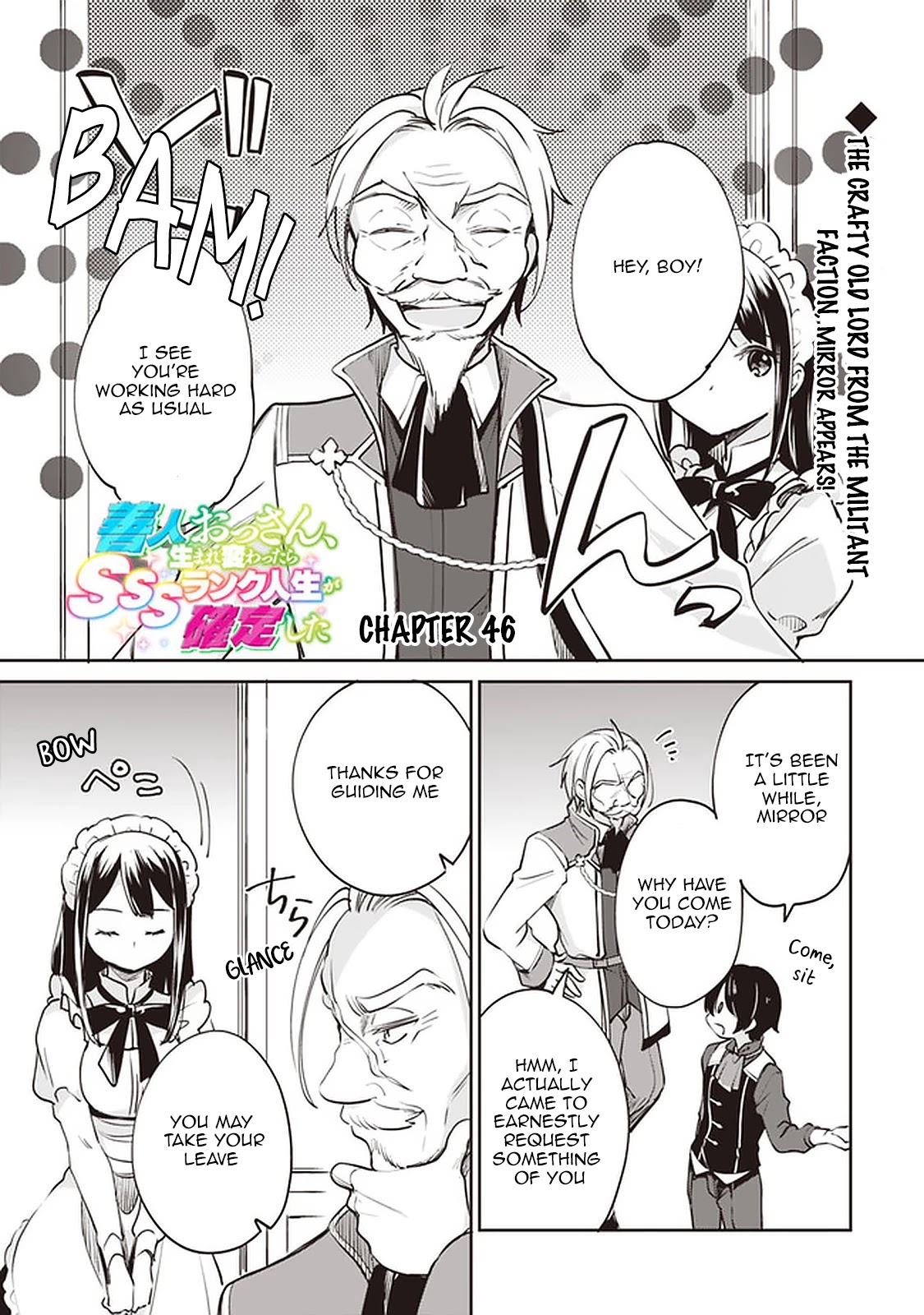 As a Virtuous Middle-Aged Man, My New Life Was Confirmed to Be Sss Rank Chapter 46 page 1 - Chapter 46
