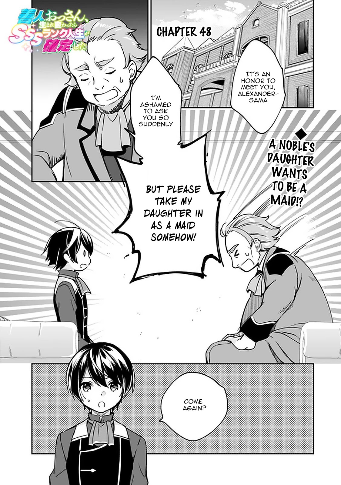 As a Virtuous Middle-Aged Man, My New Life Was Confirmed to Be Sss Rank Chapter 48 page 1 - Chapter 48