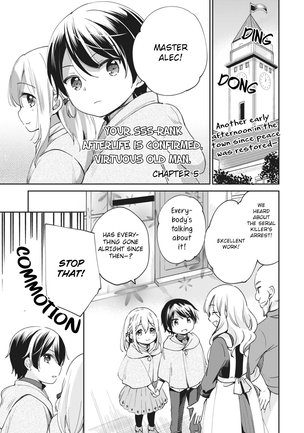 As a Virtuous Middle-Aged Man, My New Life Was Confirmed to Be Sss Rank Chapter 5 page 1 - Chapter 5