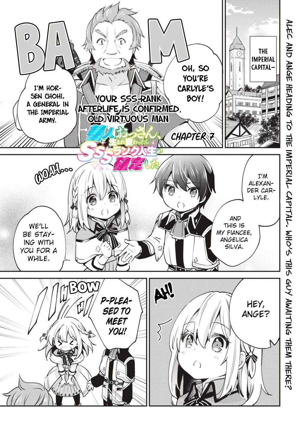 As a Virtuous Middle-Aged Man, My New Life Was Confirmed to Be Sss Rank Chapter 7 page 1 - Chapter 7