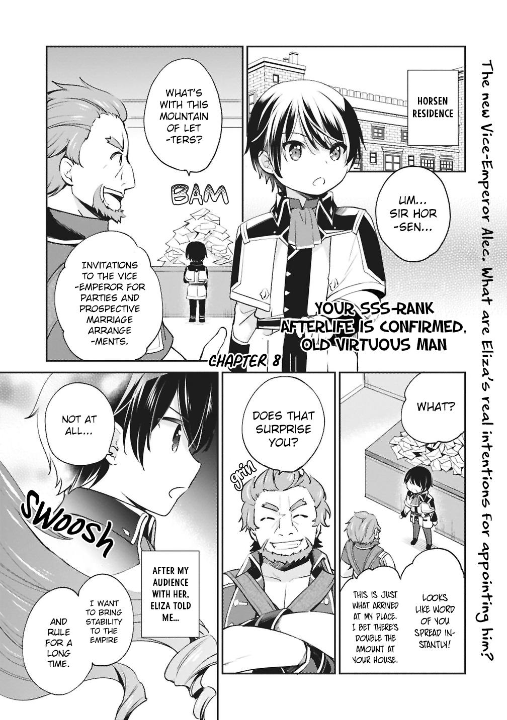 As a Virtuous Middle-Aged Man, My New Life Was Confirmed to Be Sss Rank Chapter 8 page 1 - Chapter 8