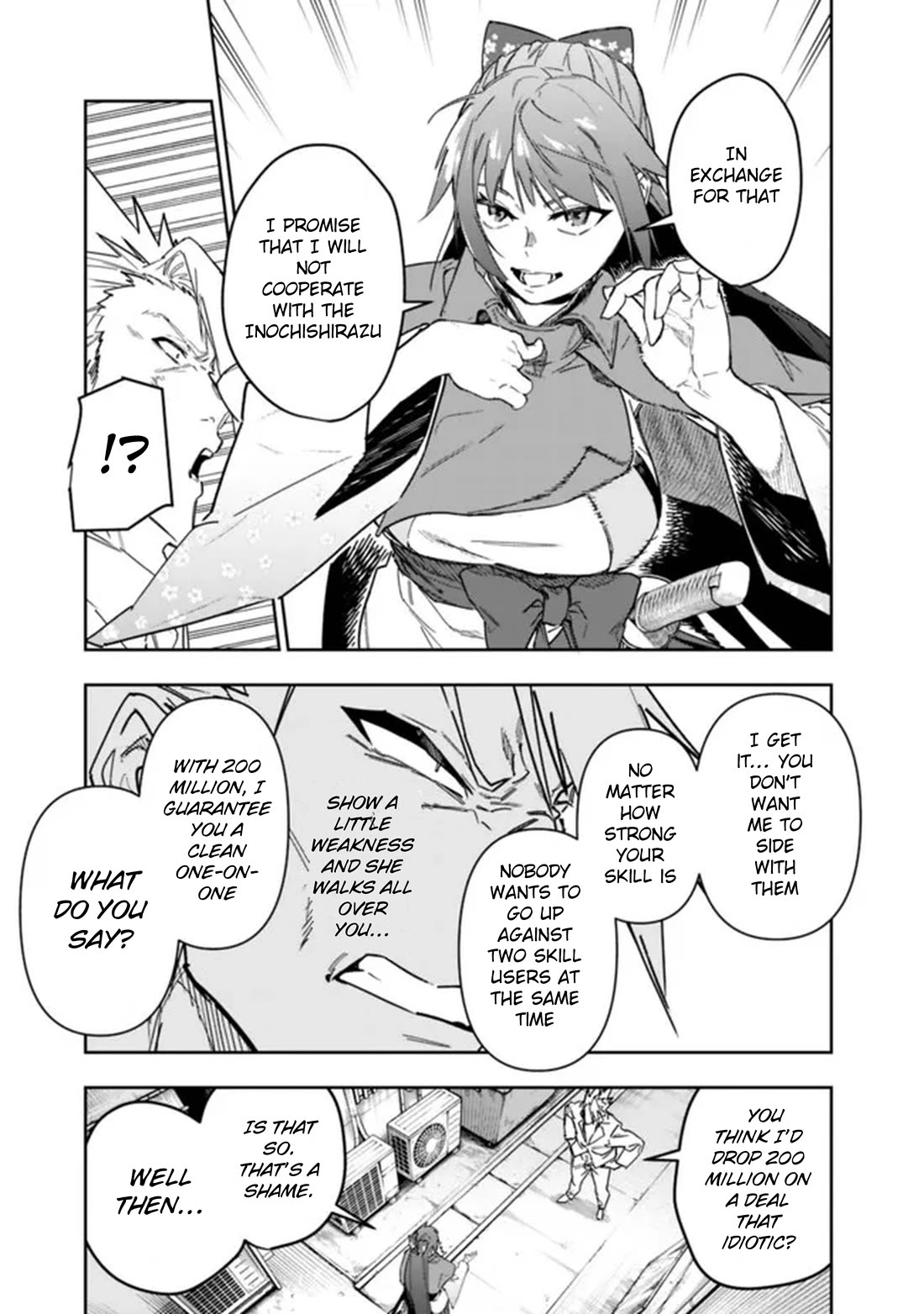 As Long as I Have the [Shop] Skill, I’ll Have an Easy Life Even in a World That Has Been Transformed Into a Dungeon! Chapter 29 page 6 - Chapter 29: Don't Back Down Against Villans.