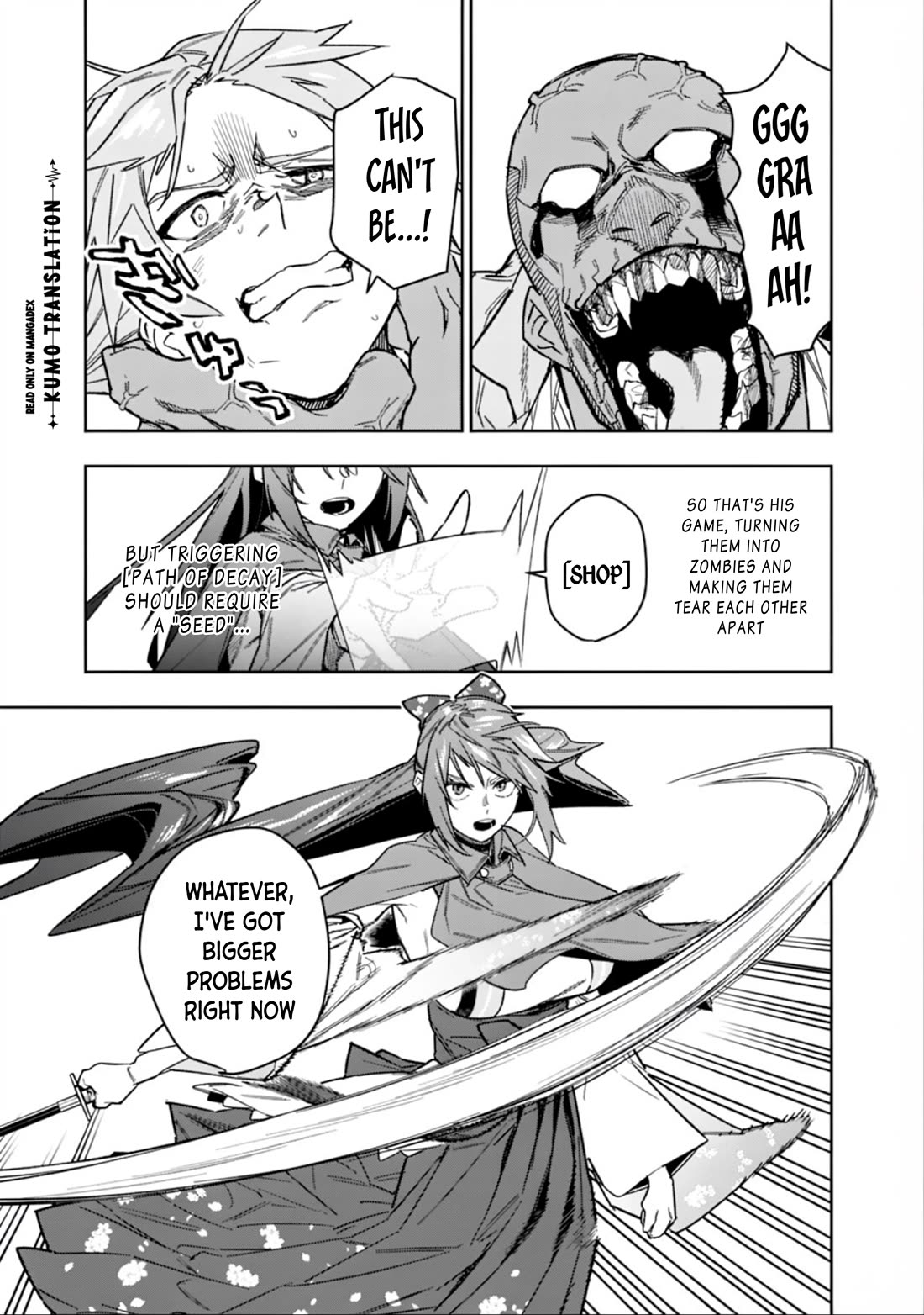 As Long as I Have the [Shop] Skill, I’ll Have an Easy Life Even in a World That Has Been Transformed Into a Dungeon! Chapter 31 page 13 - Chapter 31: Comrades Shouldn't Kill Each Other