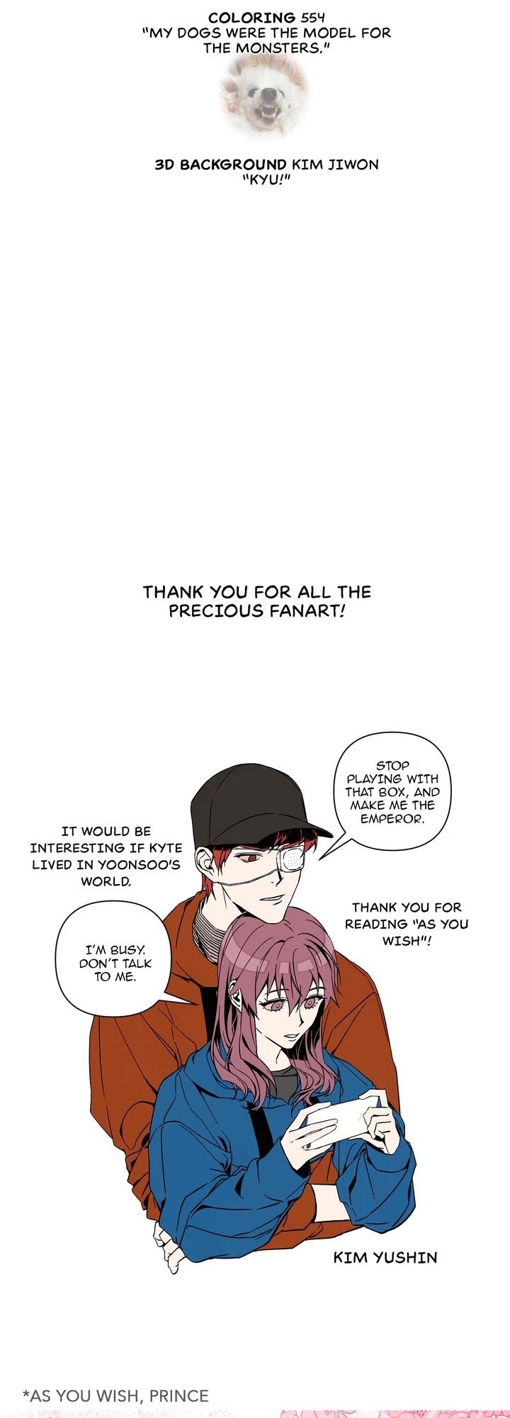 As You Wish, Prince Chapter 93 page 60 - Chapter 93 [END]