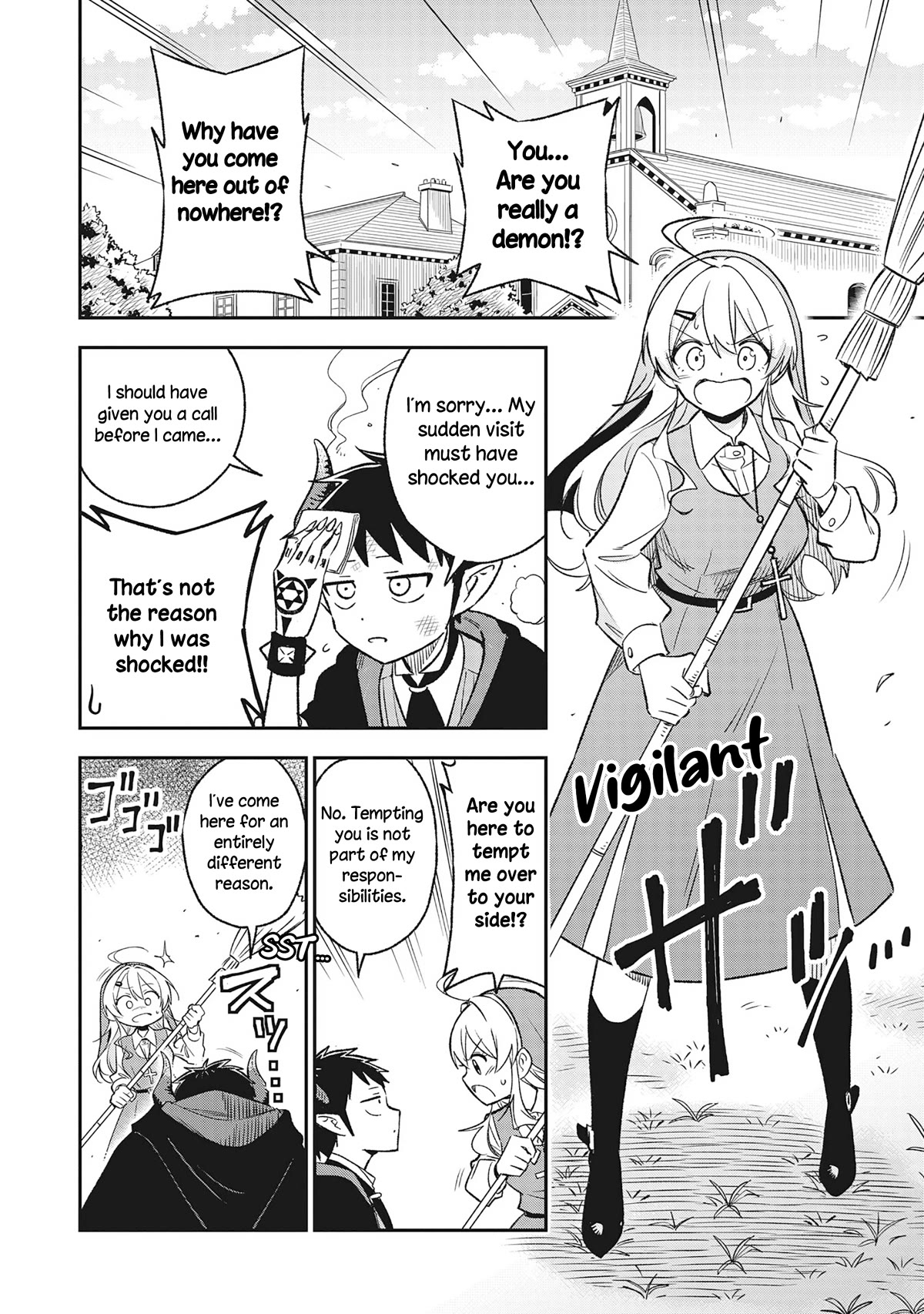 As You Wish, Sister Chapter 1 page 5 - Chapter 1: The Demon's Visit