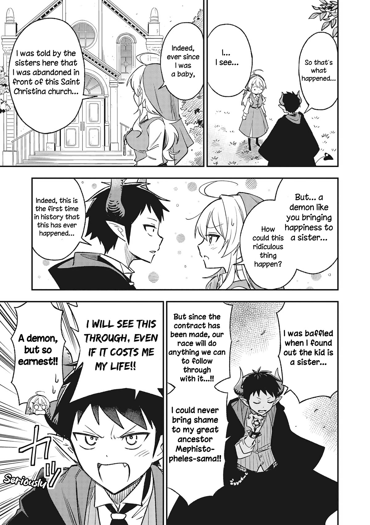 As You Wish, Sister Chapter 1 page 8 - Chapter 1: The Demon's Visit
