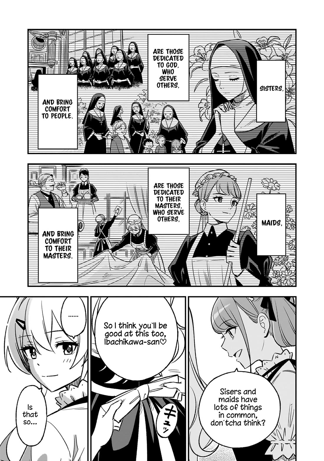 As You Wish, Sister Chapter 14 page 1 - Chapter 14: Saint♡ Maid-san (1)