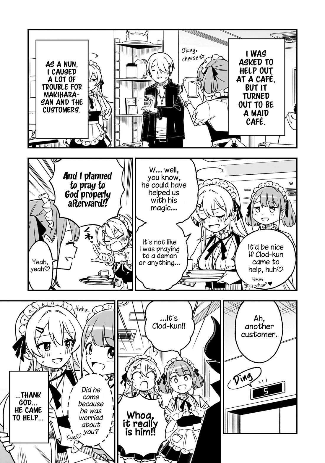As You Wish, Sister Chapter 15 page 1 - Chapter 15: Saint♡ Maid-san (2)