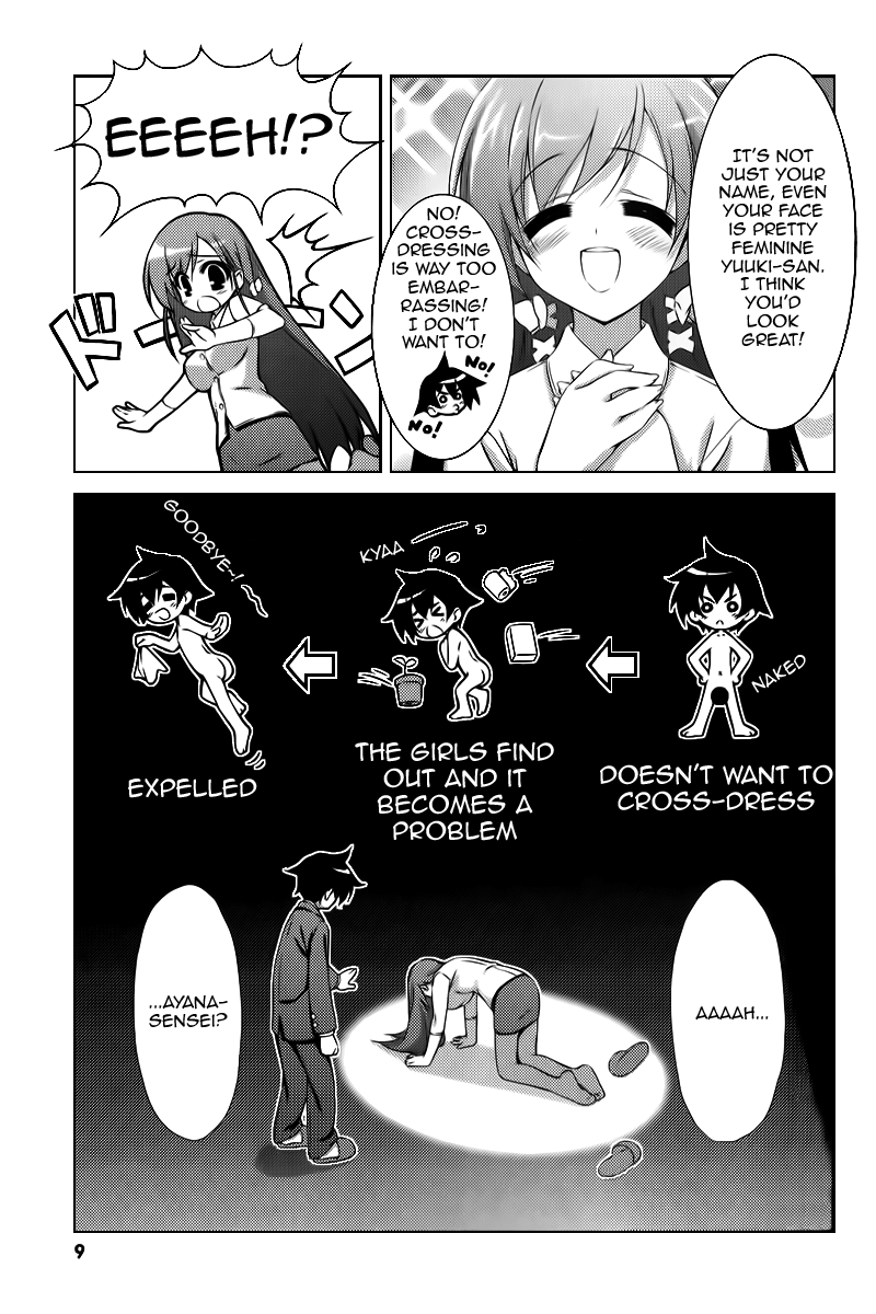 Asa made Jugyou Chu! Chapter 1 page 9 - Chapter 1: We just have to even it out to zero