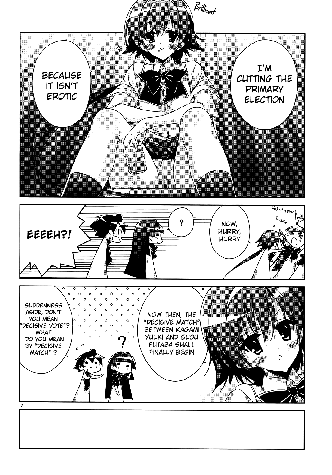 Asa made Jugyou Chu! Chapter 25 page 11 - Chapter 25: Don't bare it and take it off