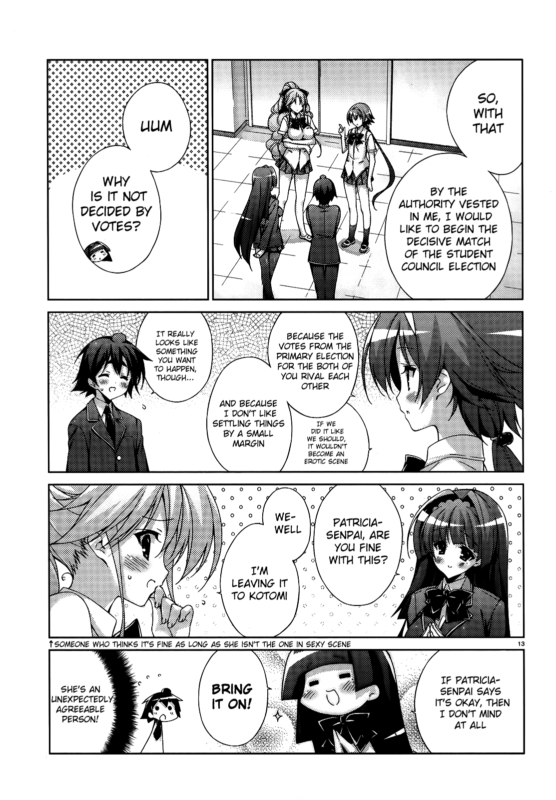 Asa made Jugyou Chu! Chapter 25 page 12 - Chapter 25: Don't bare it and take it off