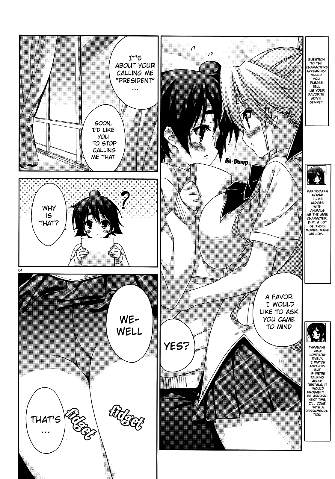Asa made Jugyou Chu! Chapter 25 page 3 - Chapter 25: Don't bare it and take it off