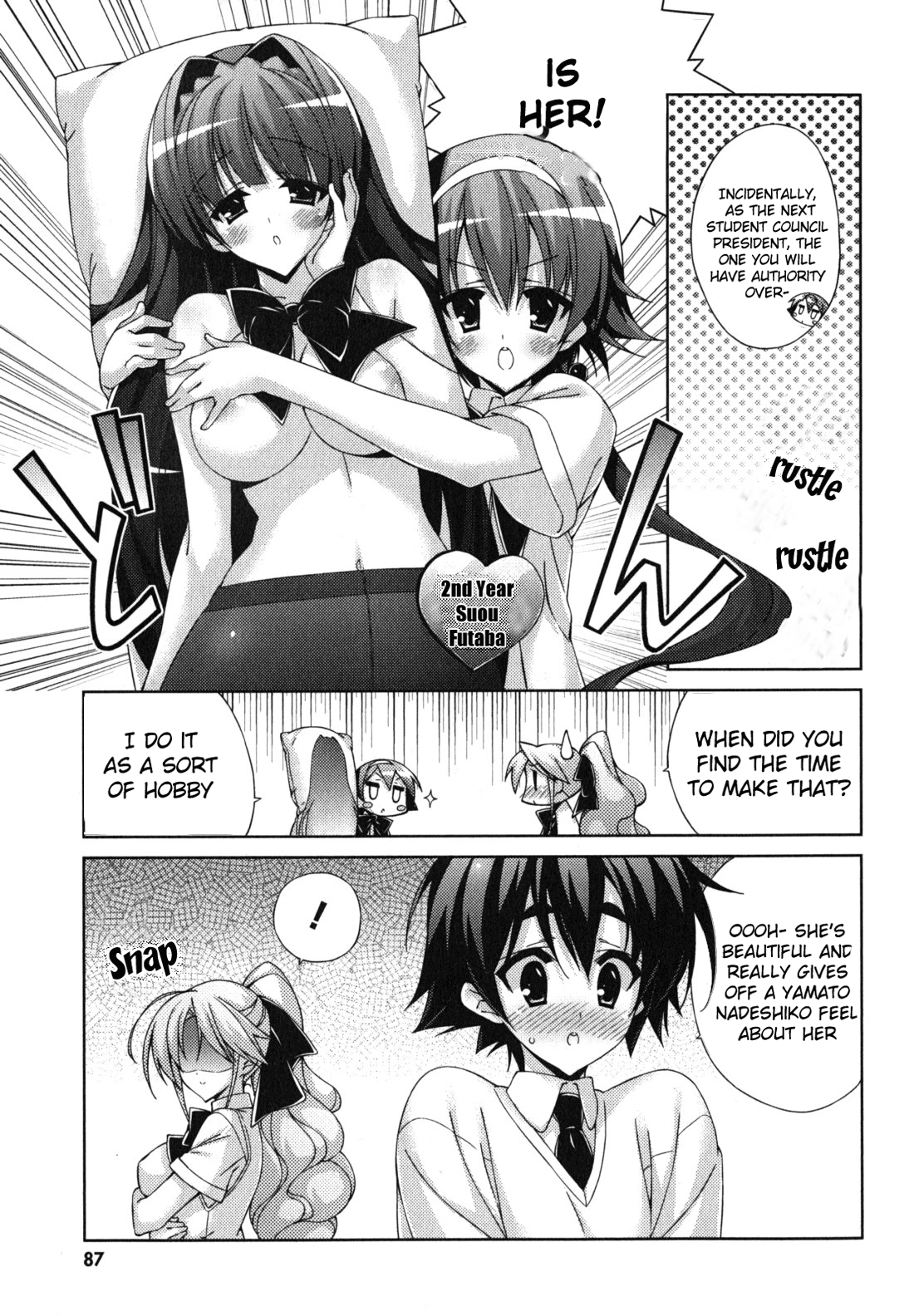 Asa made Jugyou Chu! Chapter 25 page 6 - Chapter 25: Don't bare it and take it off
