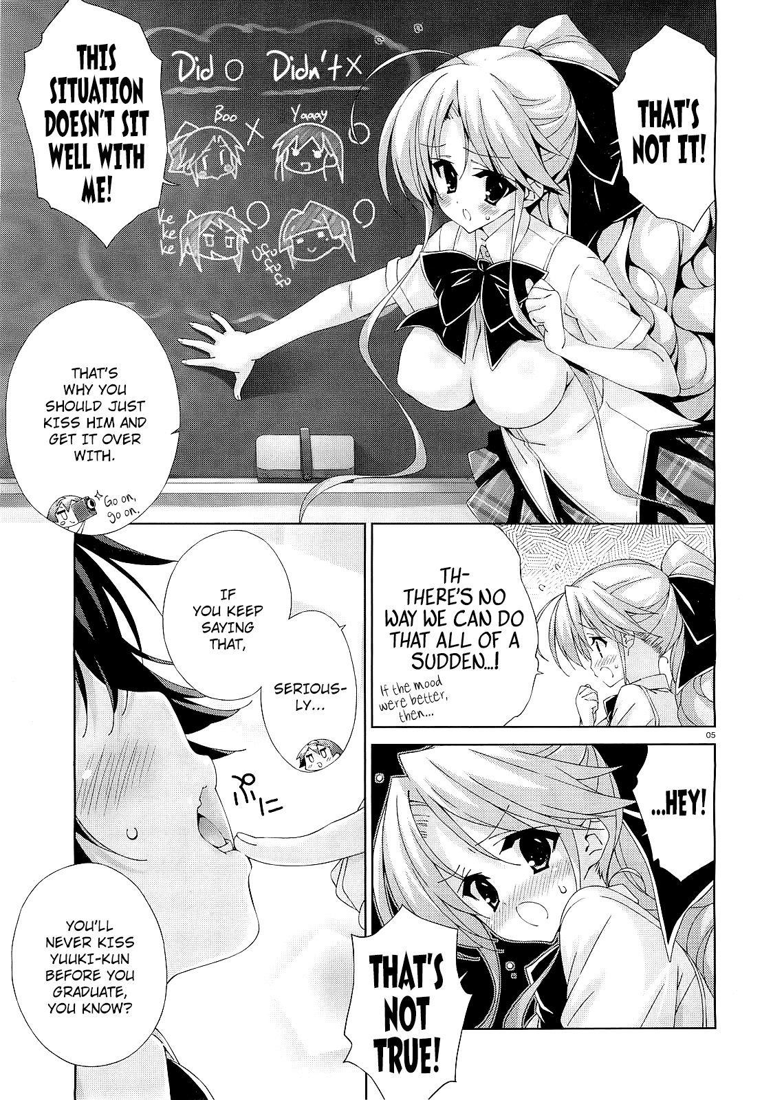 Asa made Jugyou Chu! Chapter 34 page 5 - Chapter 34: Feeling fuzzy (2)