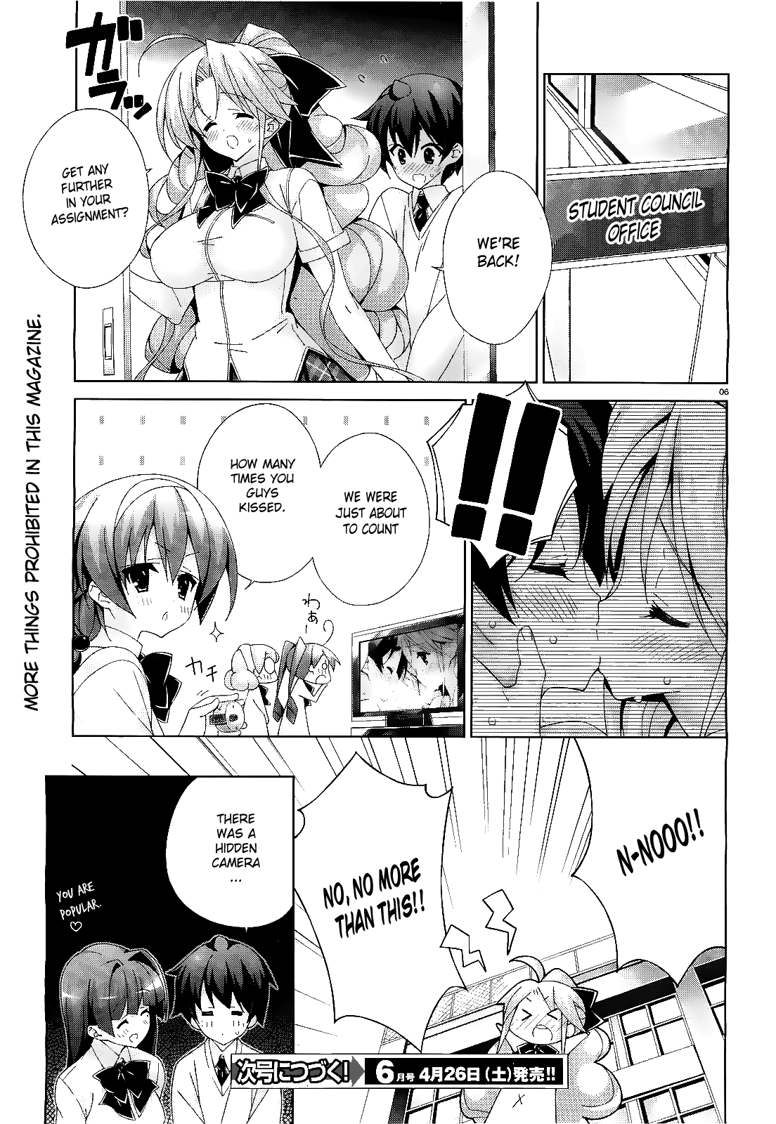 Asa made Jugyou Chu! Chapter 37 page 6 - Chapter 37: It's my turn to take the lead (3)