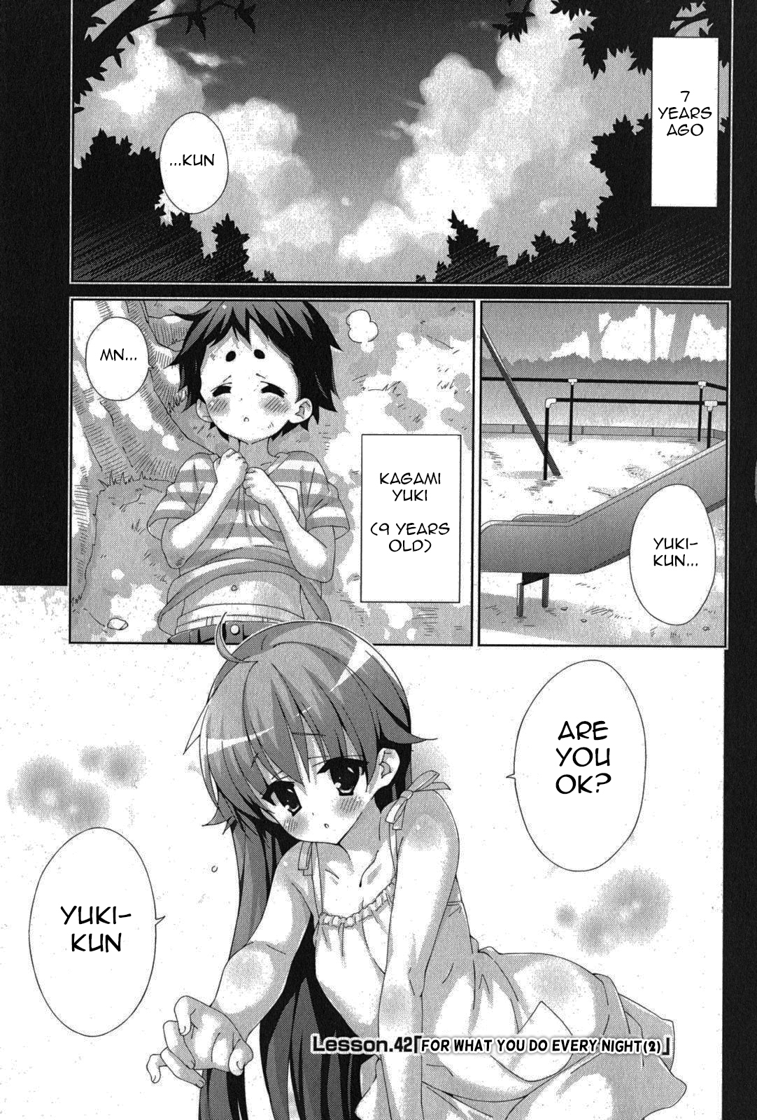 Asa made Jugyou Chu! Chapter 42 page 1 - Chapter 42: For what you do every night (2)