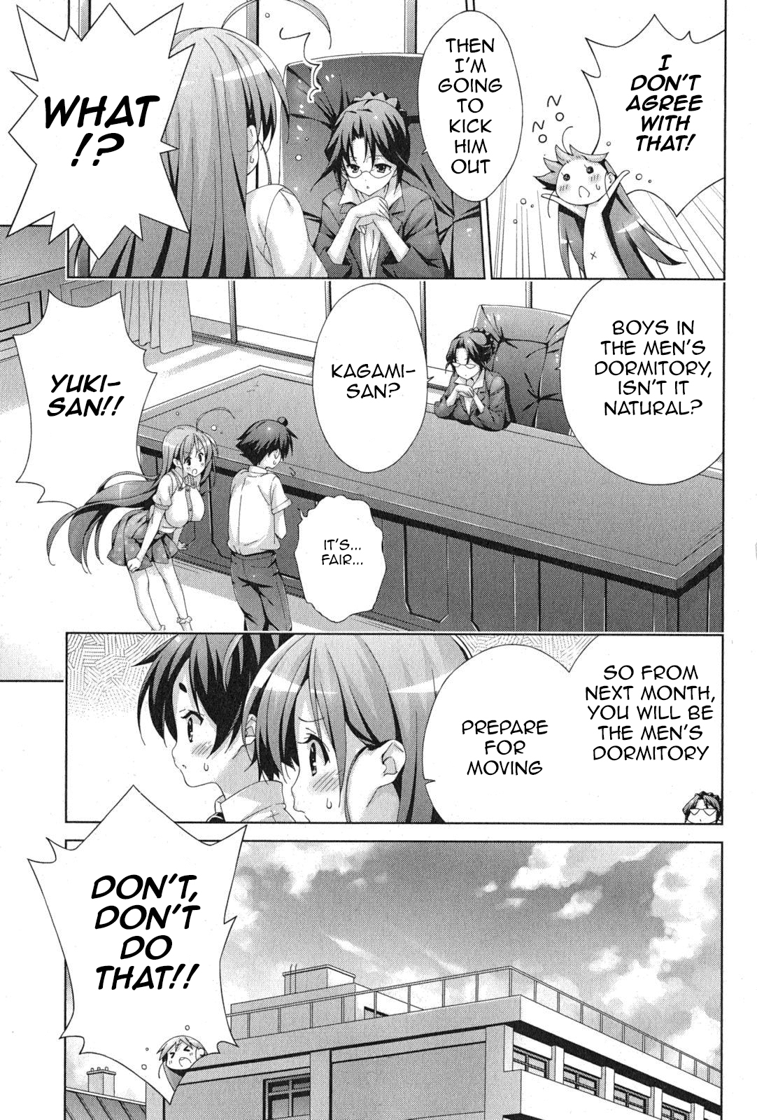 Asa made Jugyou Chu! Chapter 45 page 3 - Chapter 45: Don't do this!