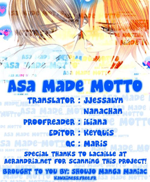 Asa Made, Motto Chapter 3 page 1 - Chapter 3