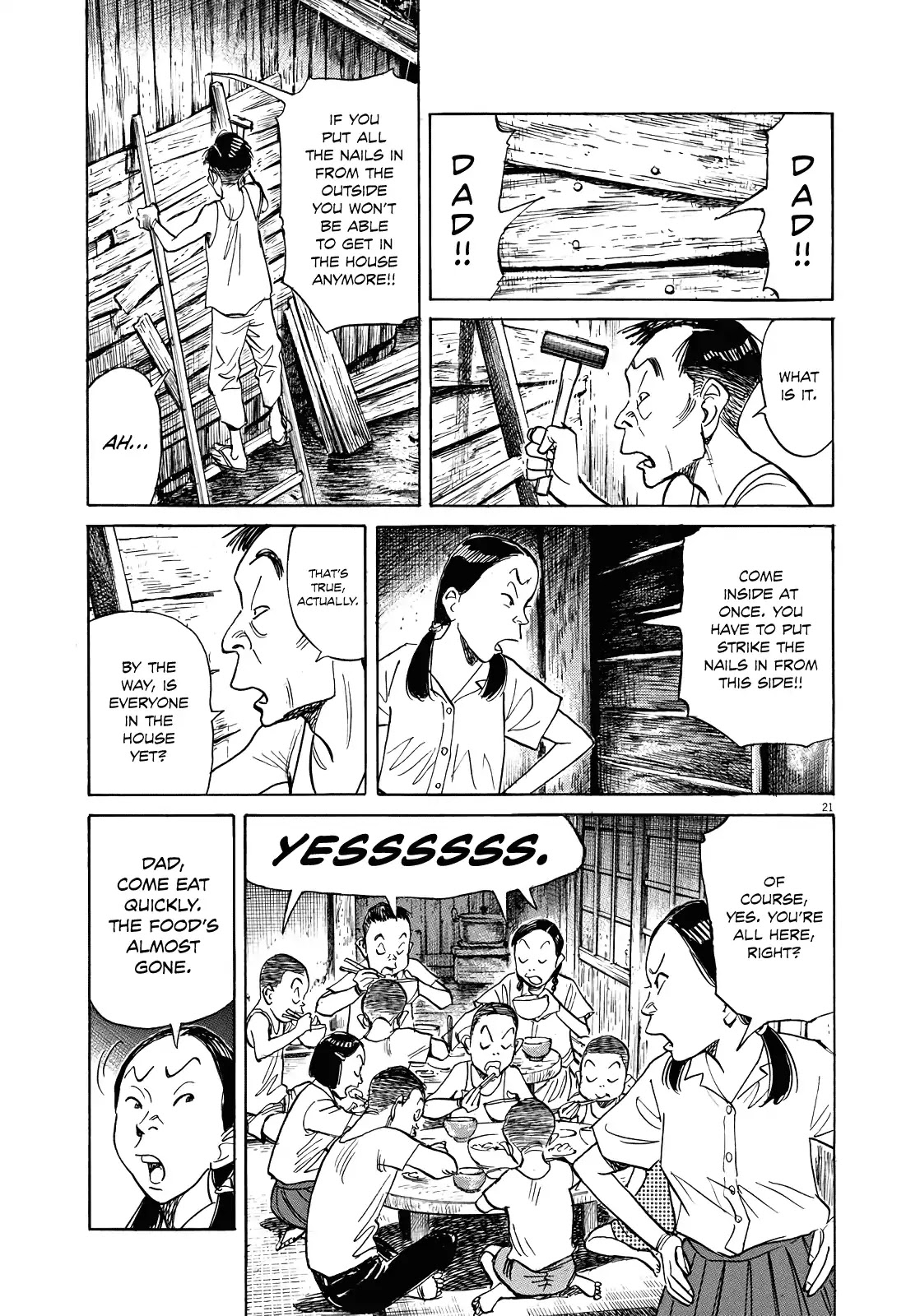 Asadora! Chapter 1 page 21 - Chapter 1: The Girl Who Rushes Through the Storm