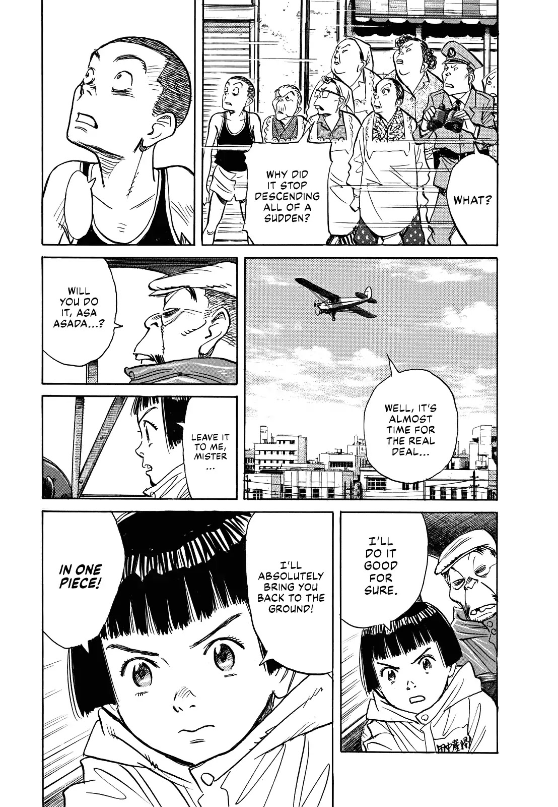 Asadora! Chapter 12 page 21 - Chapter 12: Real-Deal Plane Ride