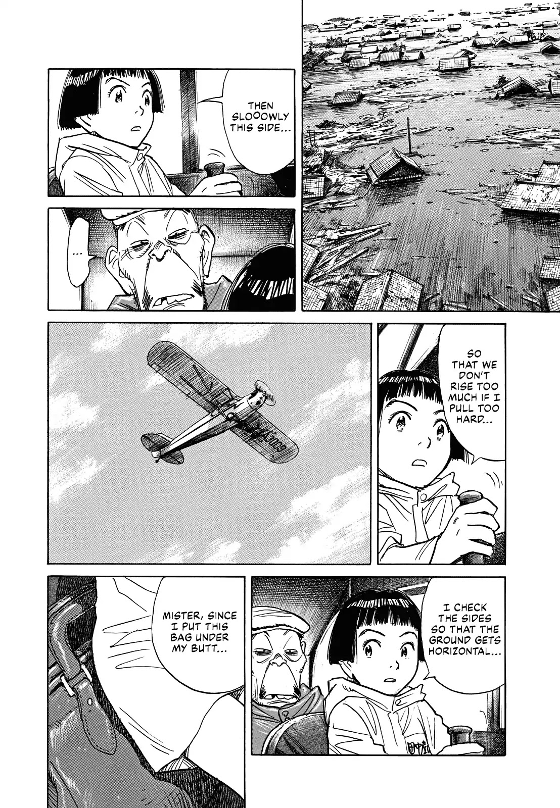 Asadora! Chapter 12 page 7 - Chapter 12: Real-Deal Plane Ride