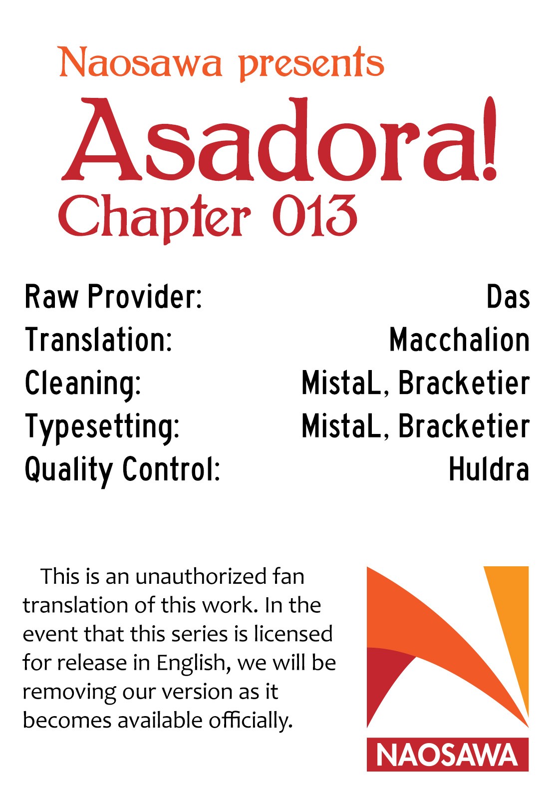 Asadora! Chapter 13 page 25 - Chapter 13: Birthday