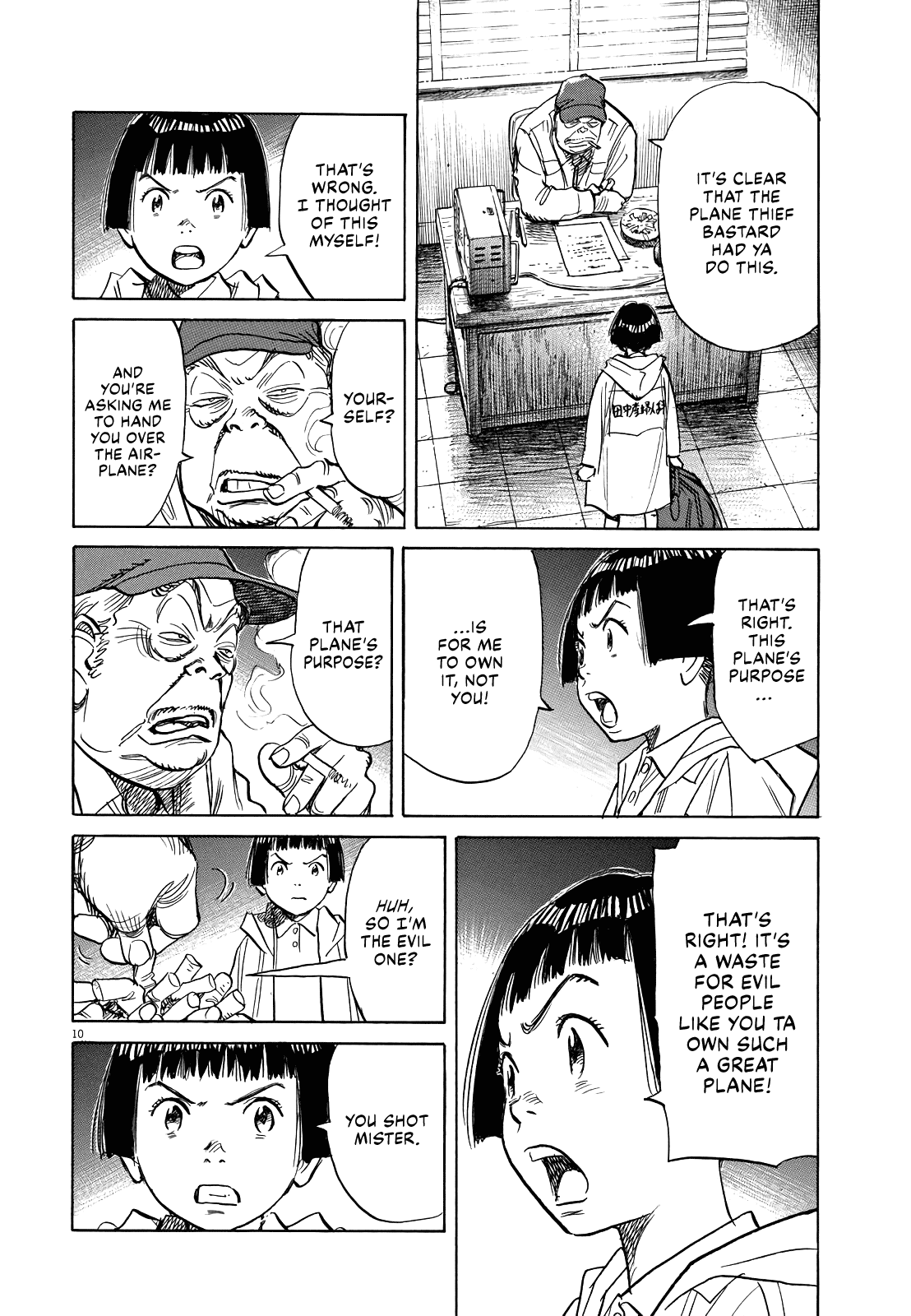 Asadora! Chapter 14 page 10 - Chapter 14: That Plane