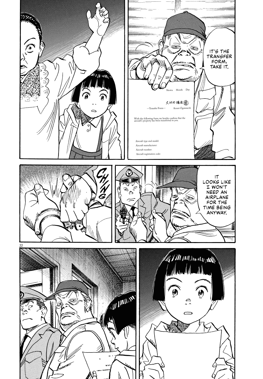 Asadora! Chapter 14 page 22 - Chapter 14: That Plane
