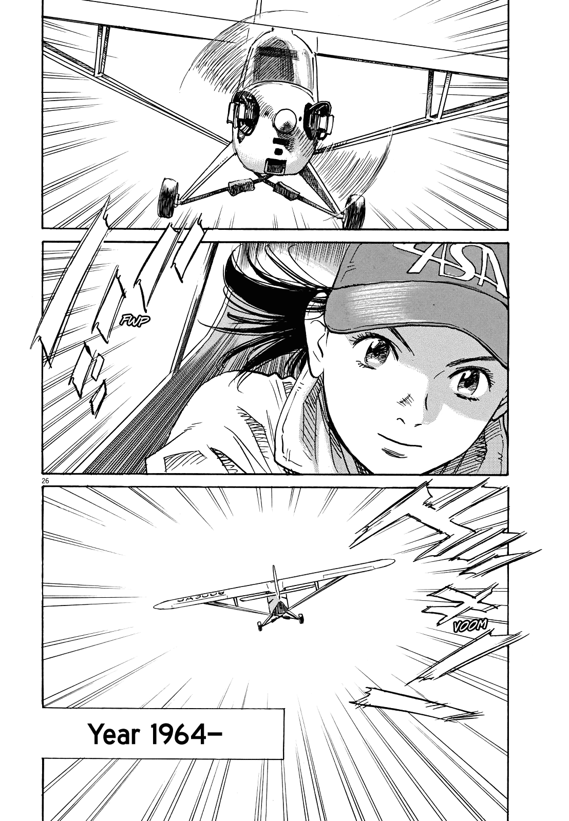 Asadora! Chapter 14 page 26 - Chapter 14: That Plane