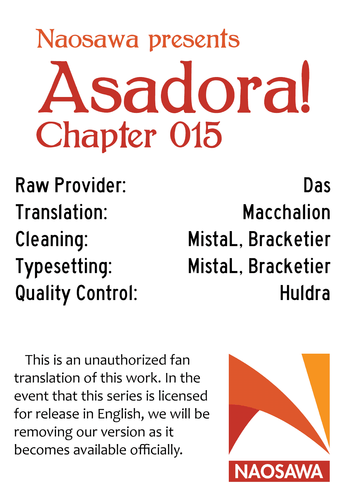 Asadora! Chapter 15 page 23 - Chapter 15: 17 Years Old