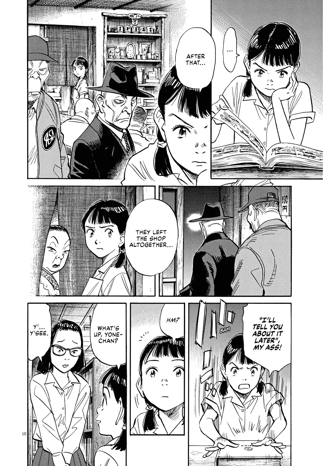 Asadora! Chapter 16 page 10 - Chapter 16: Suspicious Men