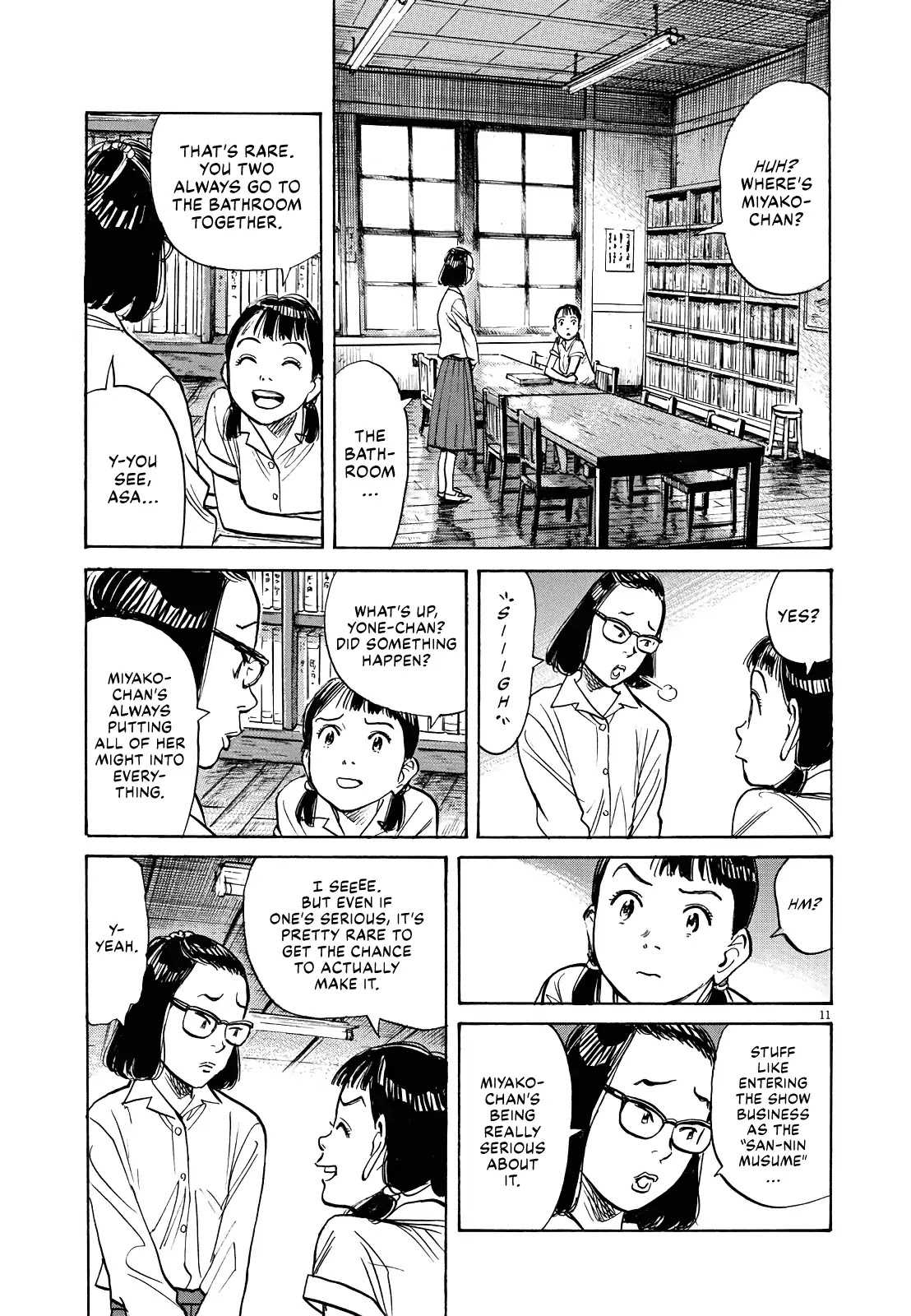Asadora! Chapter 16 page 11 - Chapter 16: Suspicious Men