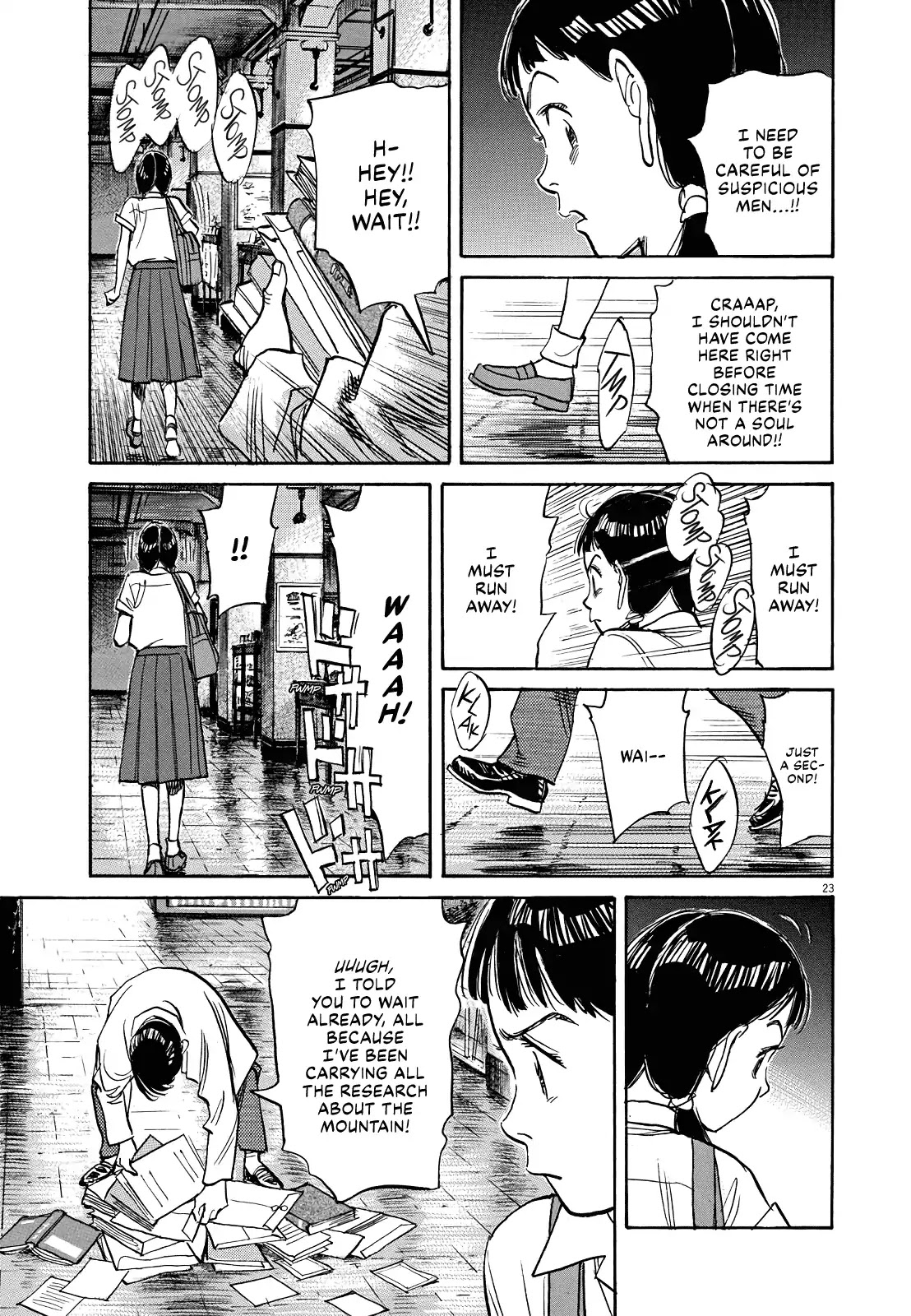 Asadora! Chapter 16 page 23 - Chapter 16: Suspicious Men