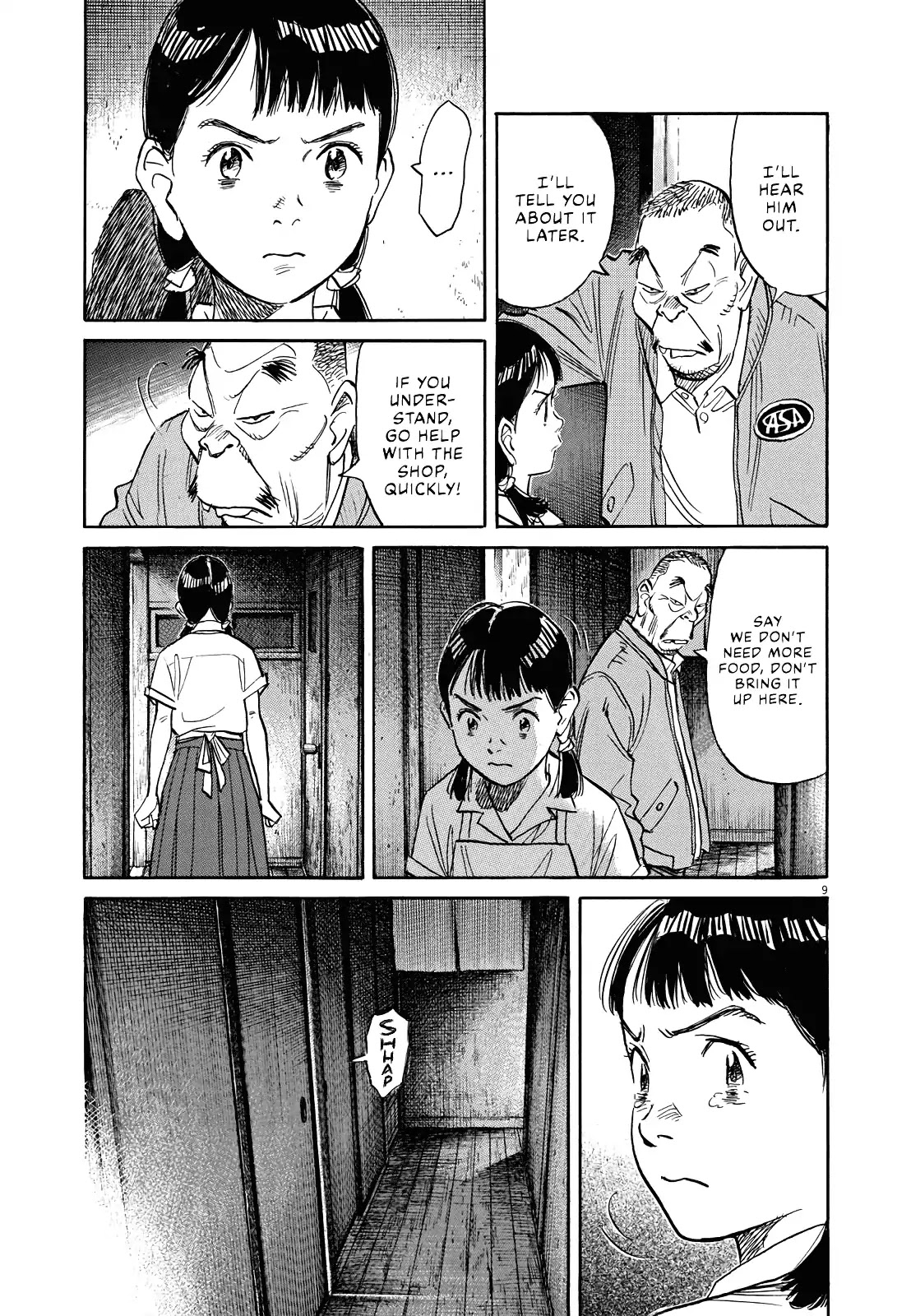 Asadora! Chapter 16 page 9 - Chapter 16: Suspicious Men