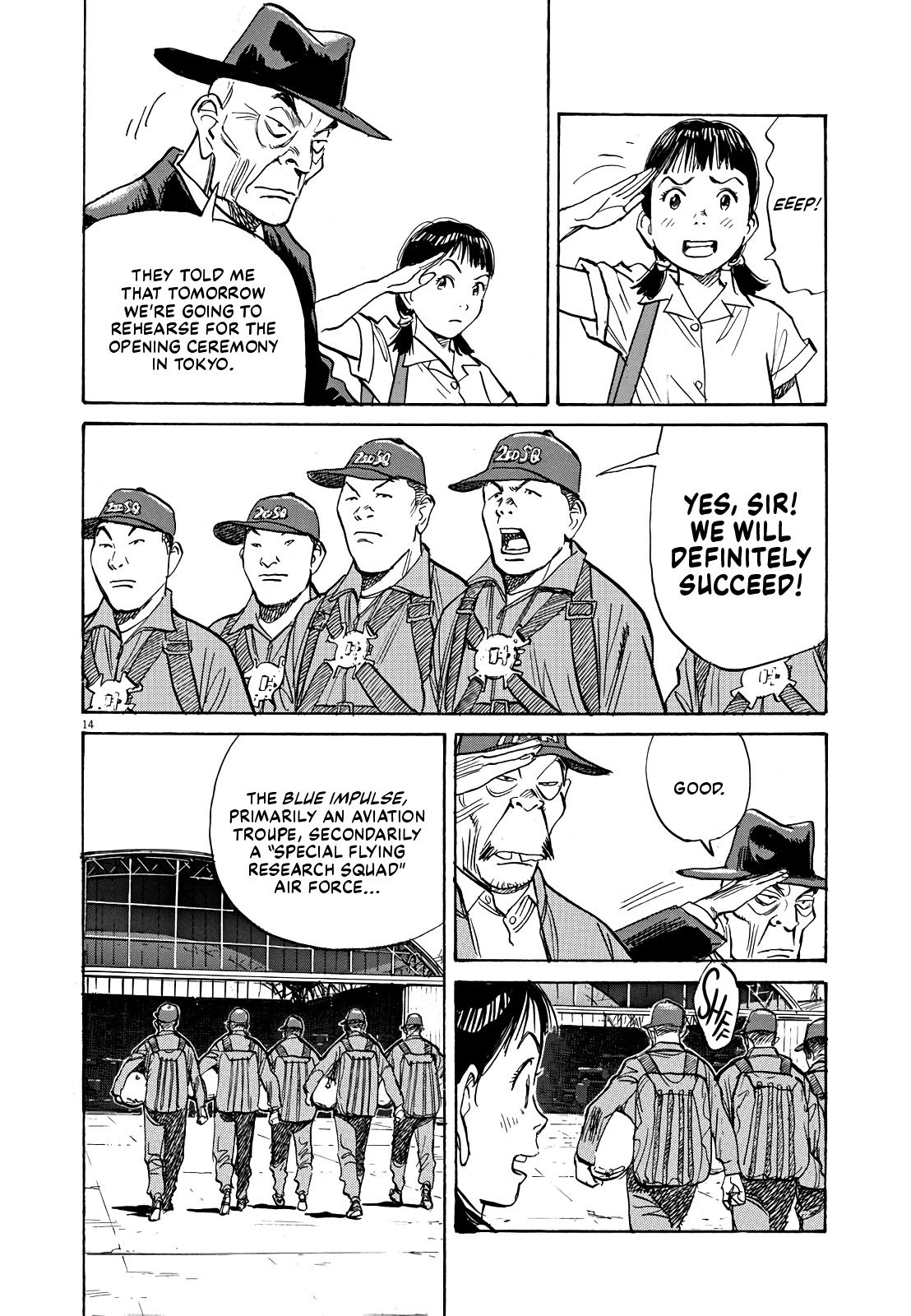 Asadora! Chapter 18 page 13 - Chapter 18: Olympic Rings