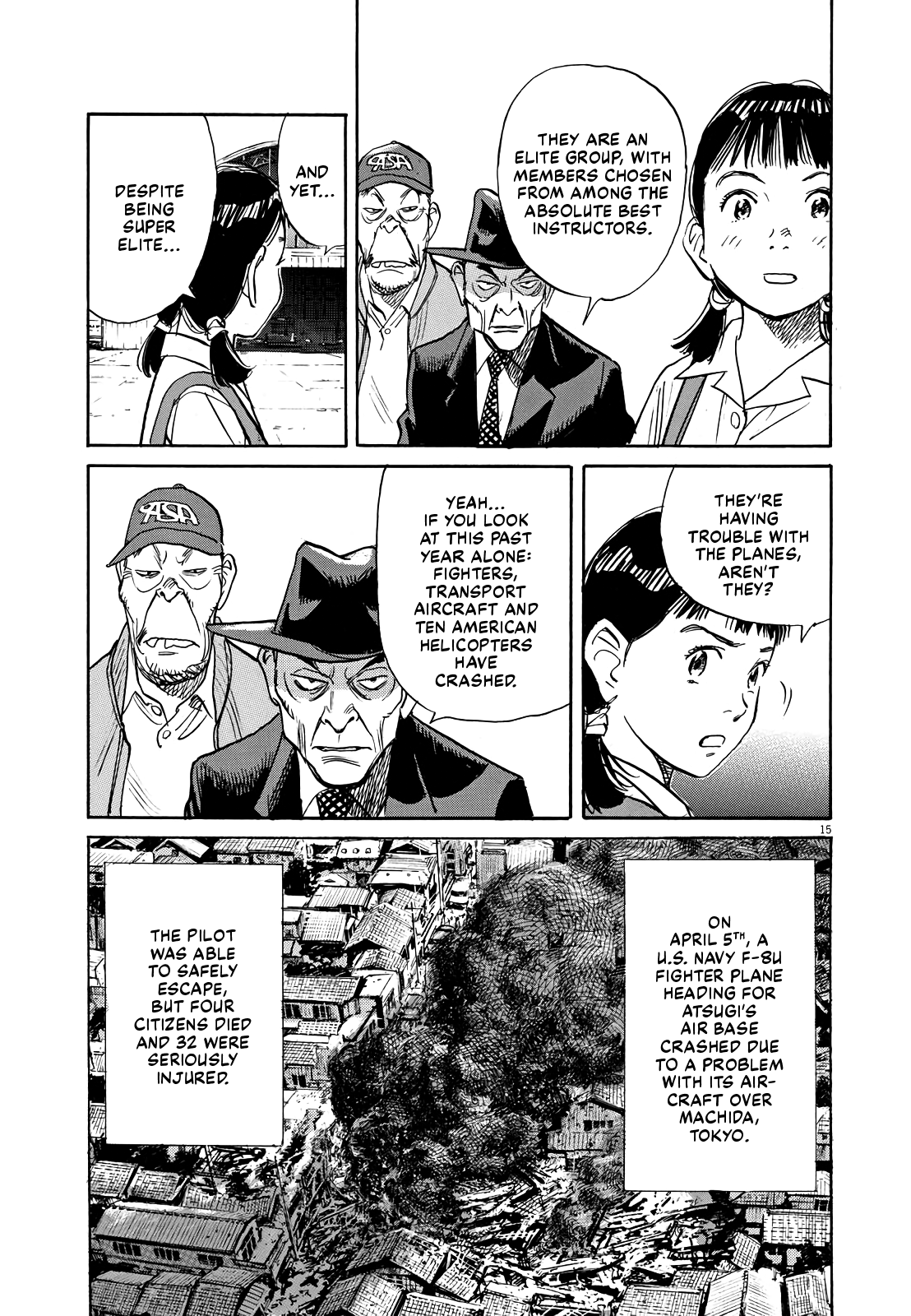 Asadora! Chapter 18 page 14 - Chapter 18: Olympic Rings