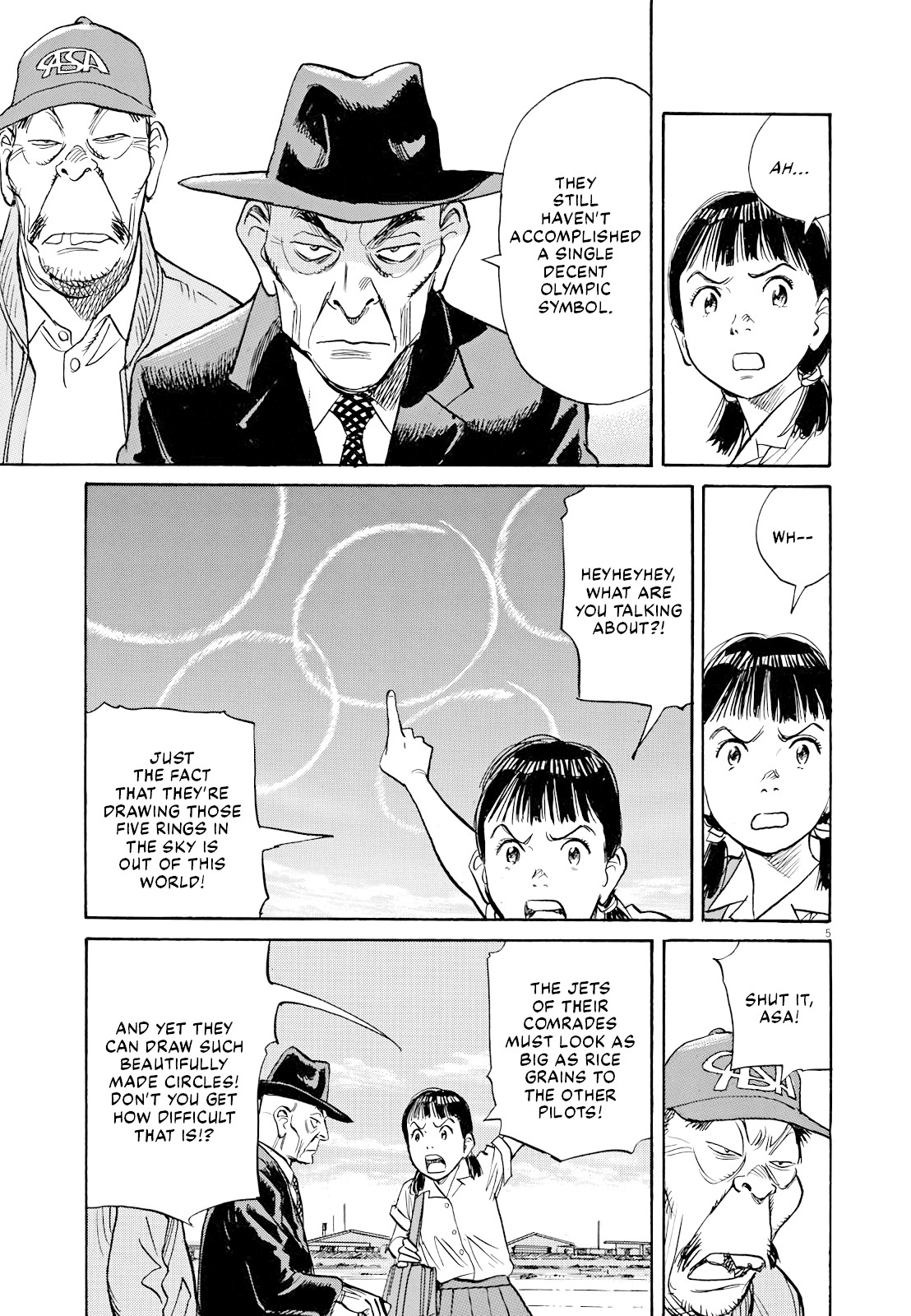 Asadora! Chapter 18 page 4 - Chapter 18: Olympic Rings