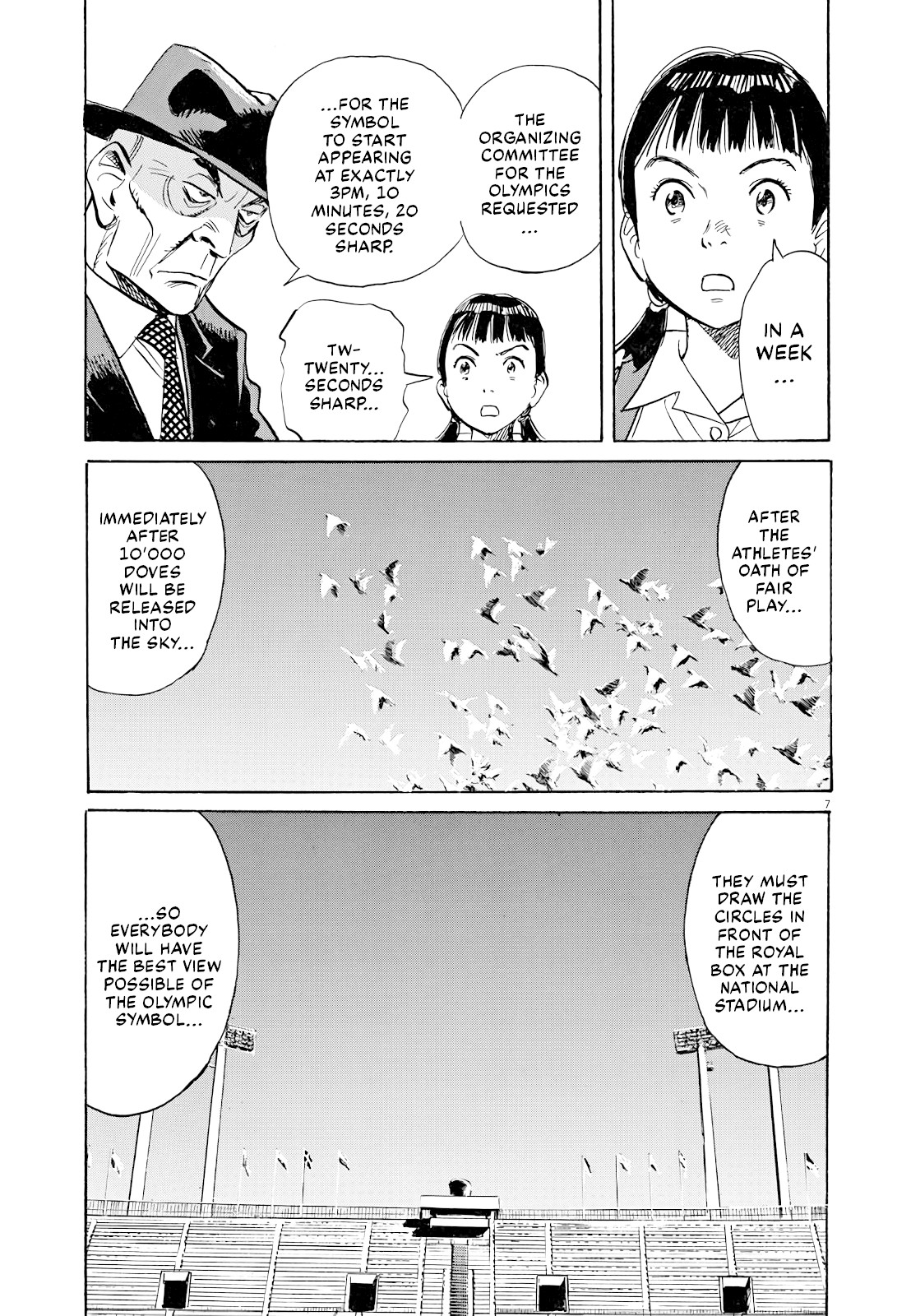 Asadora! Chapter 18 page 6 - Chapter 18: Olympic Rings