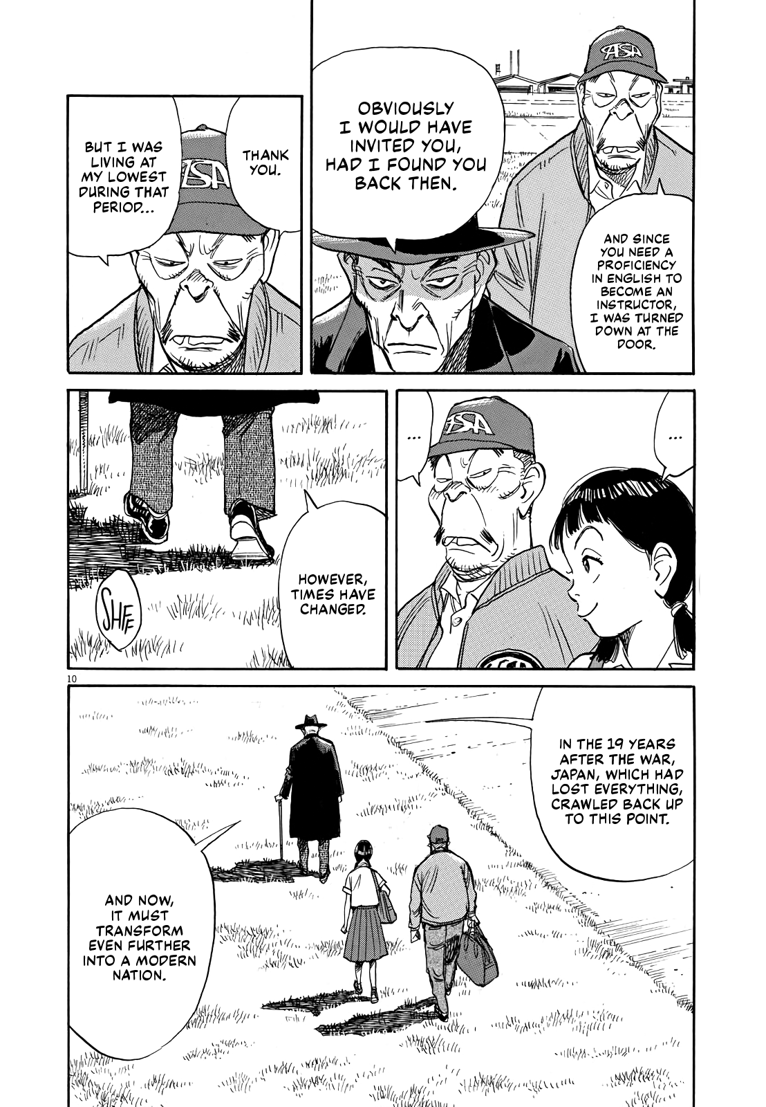 Asadora! Chapter 18 page 9 - Chapter 18: Olympic Rings